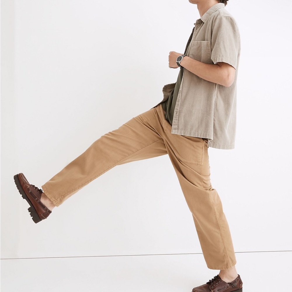 Madewell cotton everywear pant for men L